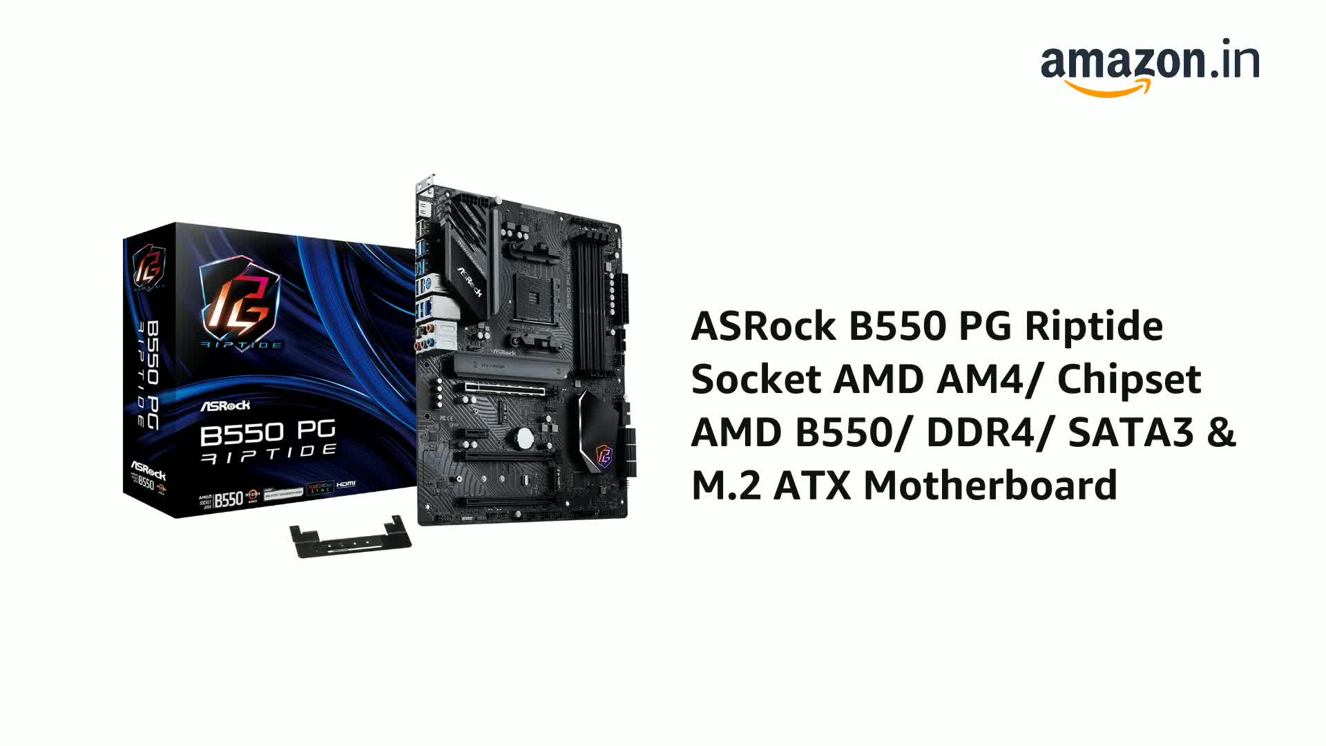 Amazon.in: Buy ASRock B550 PG Riptide Socket AMD AM4